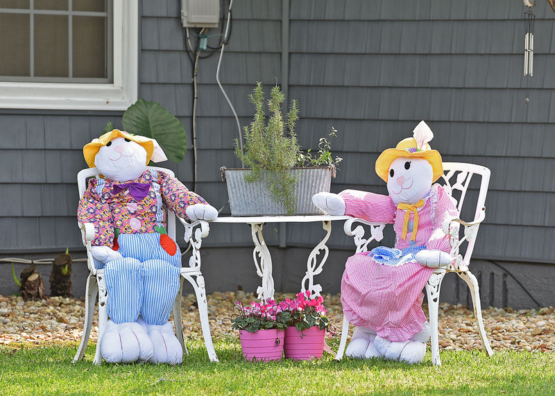Easter decorations in the Wiregrass